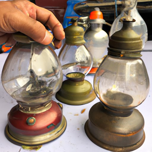 Researching the Value of Vintage Rain Lamps