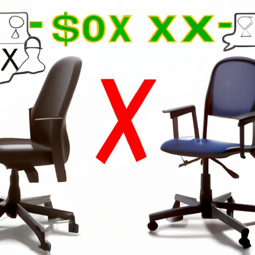 Comparison Shopping: Analyzing the Cost of X Chair