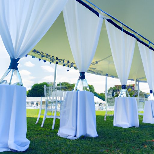 Tips for Saving Money on Tent Rentals for Weddings