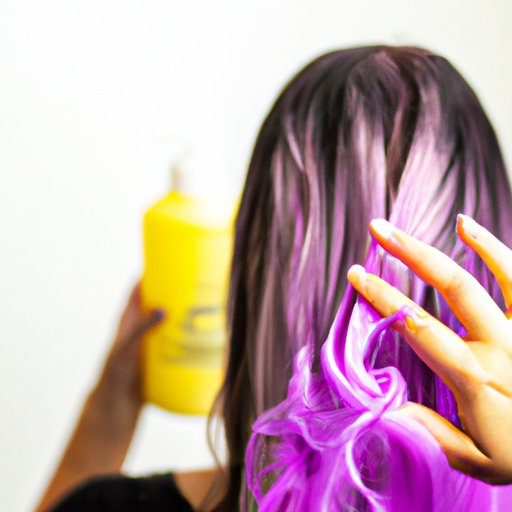 Maintaining Healthy Hair with Purple Shampoo