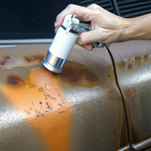 Using a Rust Remover Solution