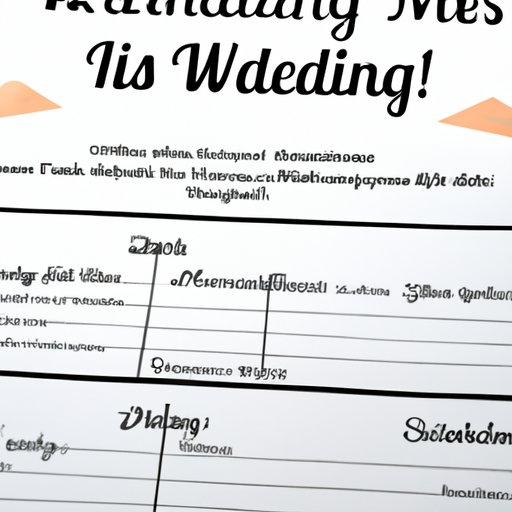When to Mail Out Wedding Invitations: The Perfect Timeline