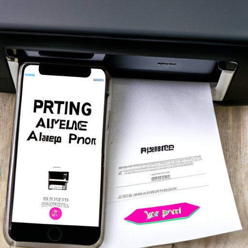 How to Connect Your Printer to Your iPhone Using AirPrint