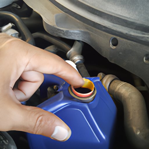 Replace the Oil Filler Cap and Clean Up