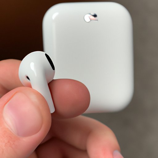 Double Tap the AirPod to Answer a Call