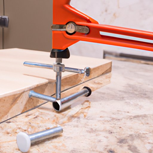 Securing the Countertop with Clamps