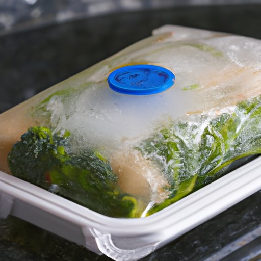 Allow Cooked Food to Cool Before Freezing it
