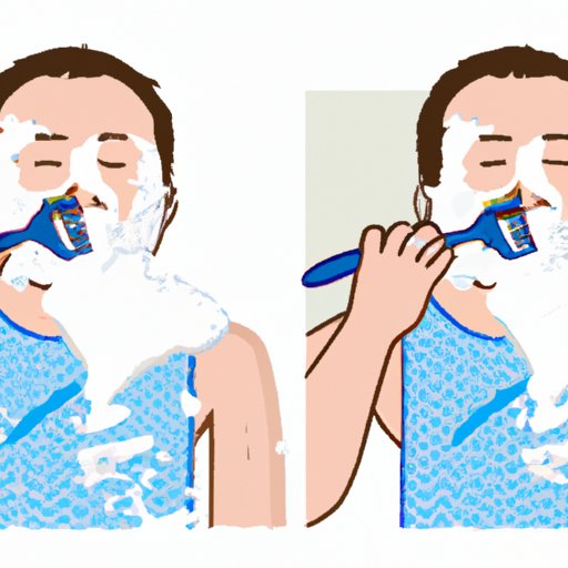 Wash the Area Before and After Shaving