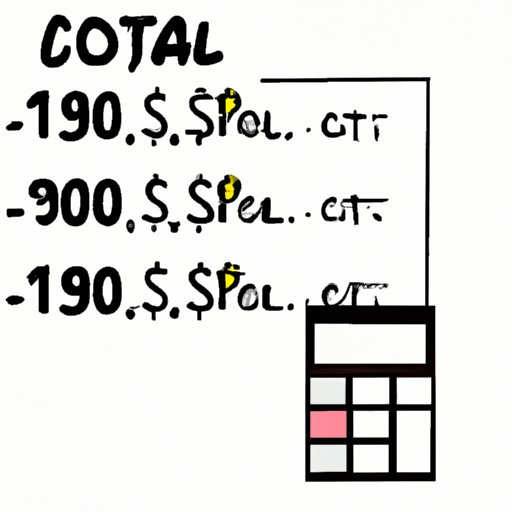 Illustrate Examples of Calculating Total Cost