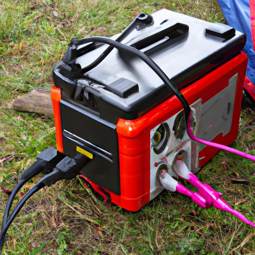 Charge With a Portable Generator