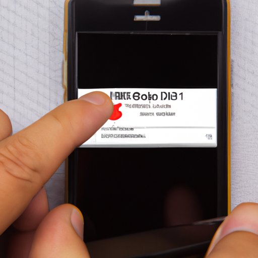 Find the IMEI Number on the iPhone Itself