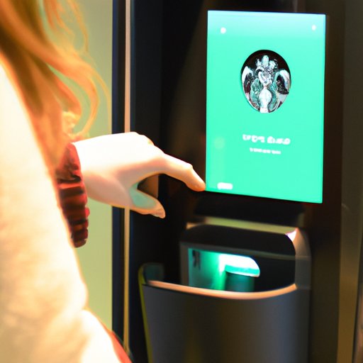 Visit a Starbucks Store and Use the Kiosk