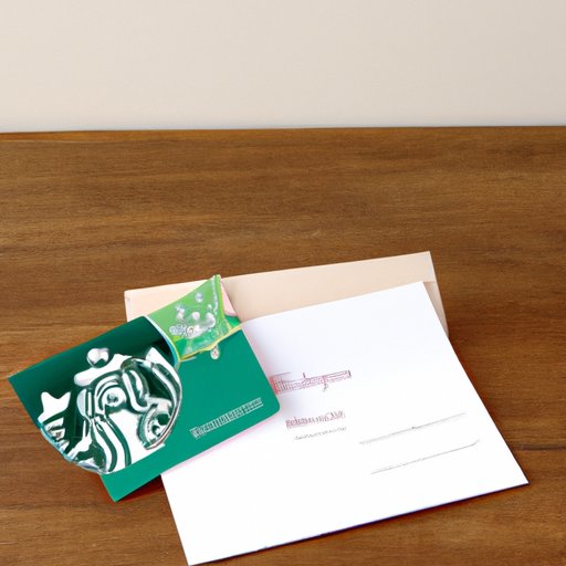 Mail Your Gift Card to Starbucks