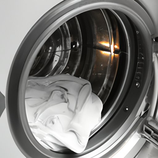 Clean Interior of Dryer With Damp Cloth