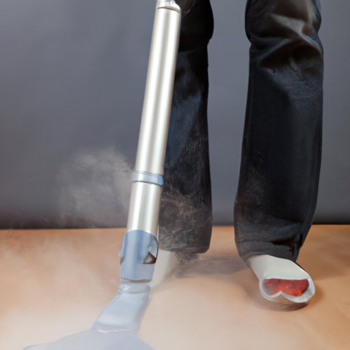 Using an Upright Steam Cleaner