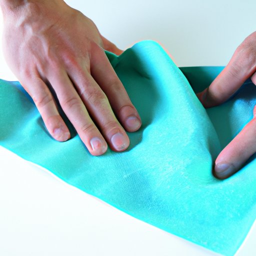 Wipe Down Surfaces with a Microfiber Cloth