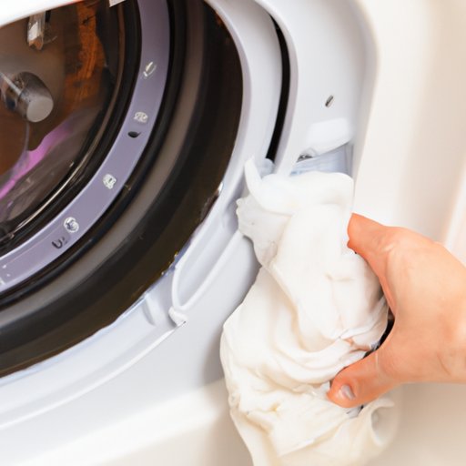 Clean the Outside of the Dryer with a Soft Cloth and Mild Detergent