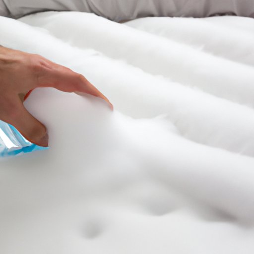 Washing the Comforter with a Gentle Detergent