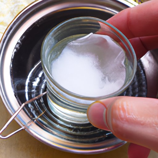 Soak the Filter in Vinegar and Baking Soda