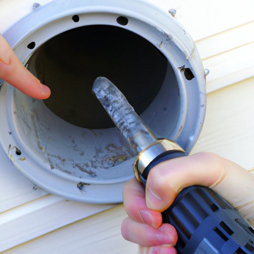 Tips for Safely and Efficiently Cleaning a Dryer Vent from the Outside with a Drill