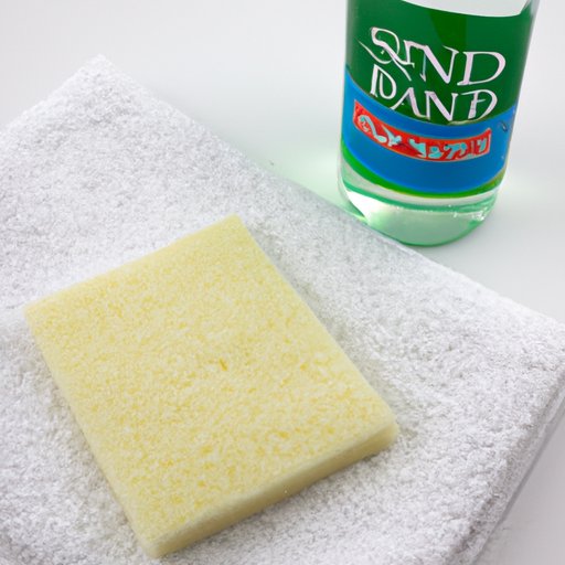 Clean with Baking Soda and a Microfiber Cloth