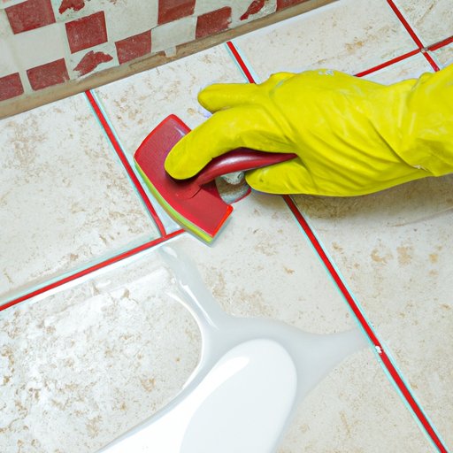 Apply a Grout Cleaning Product