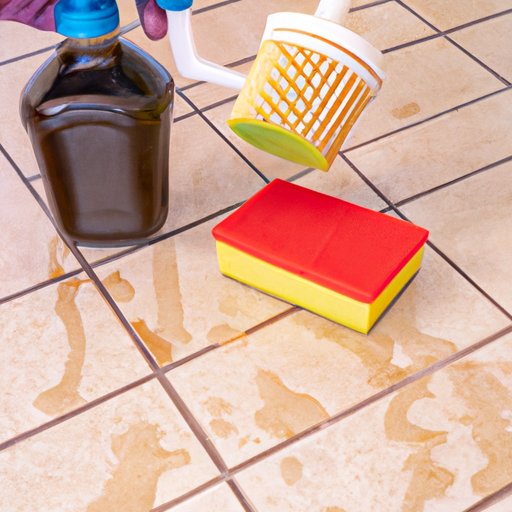 How to Use Natural Solutions to Clean Kitchen Tile Grout