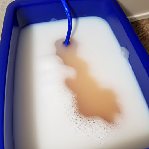 Running a Hot Water Cycle With Bleach