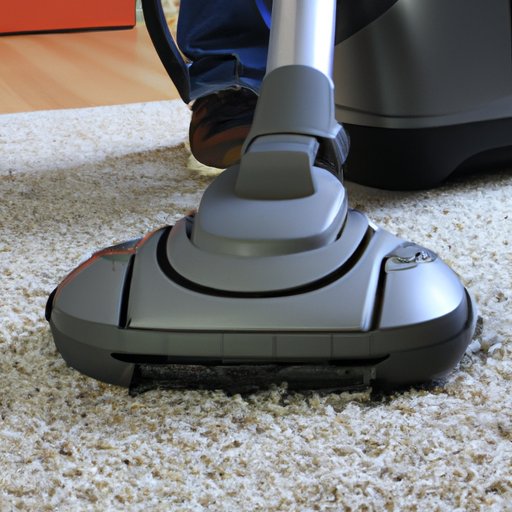 Using a Vacuum Cleaner with a Brush Attachment