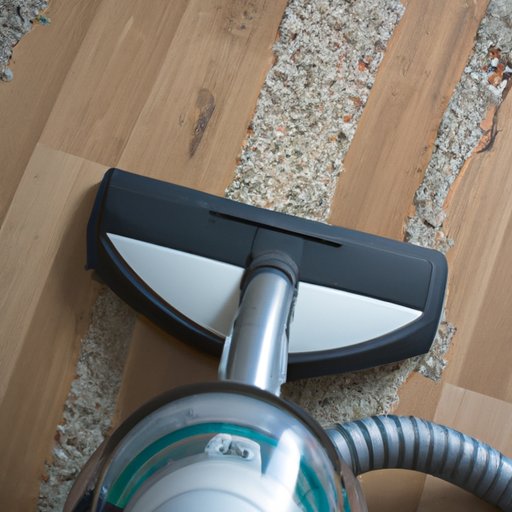 Vacuum the Area With a HEPA Vacuum Cleaner