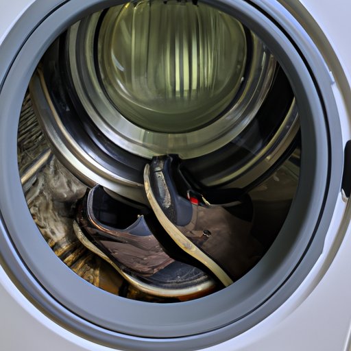 Place the Shoes in a Washing Machine