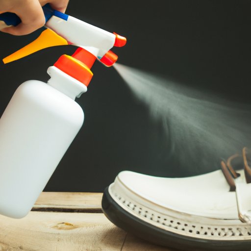 Protect the Shoes with a Waterproofing Spray