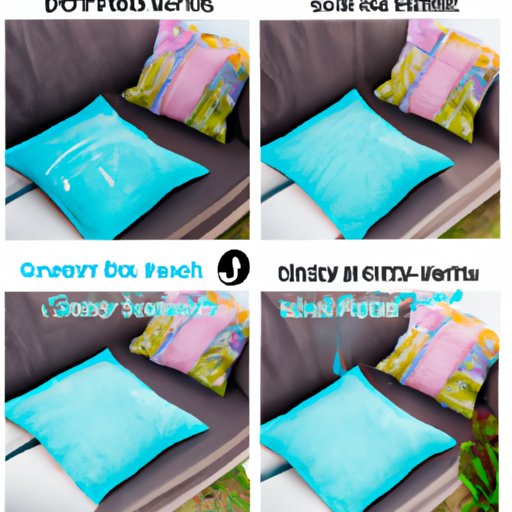 II. DIY Guide: Cleaning Patio Furniture Cushions in 5 Easy Steps
