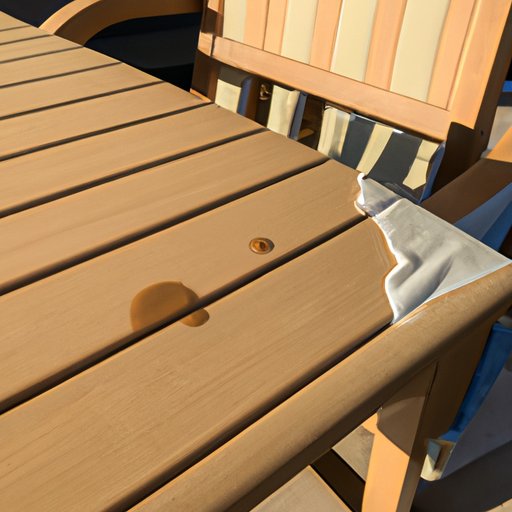 Protecting Polywood Furniture from Sun Damage