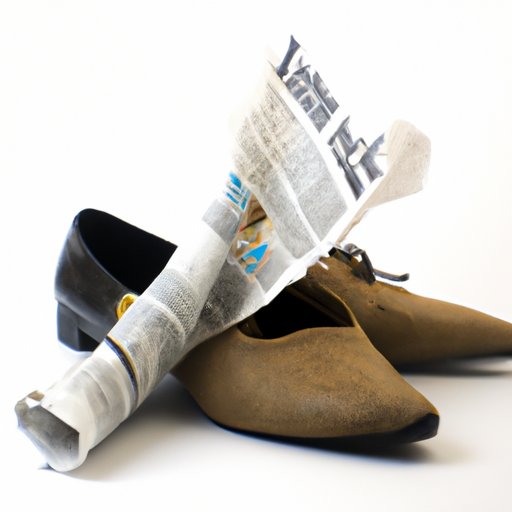 Stuffing with Newspaper to Keep Shoes in Shape