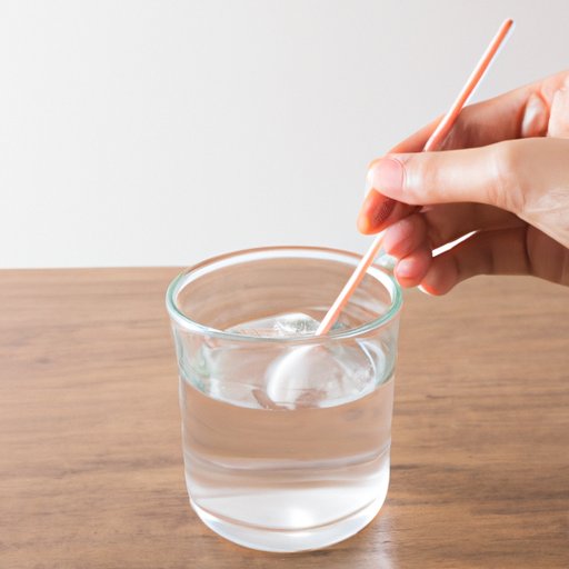 Use a Cotton Swab Dipped in Rubbing Alcohol