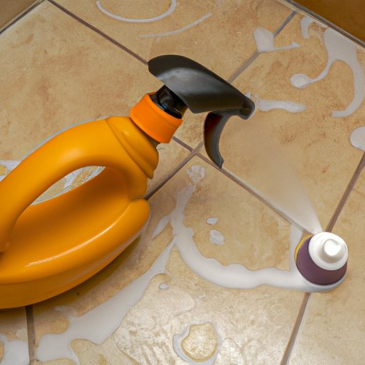 Use a Cleaning Solution to Remove Odors and Stains