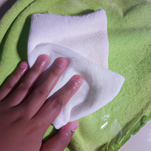 Use a Soft Cloth to Wipe Away Excess Soap