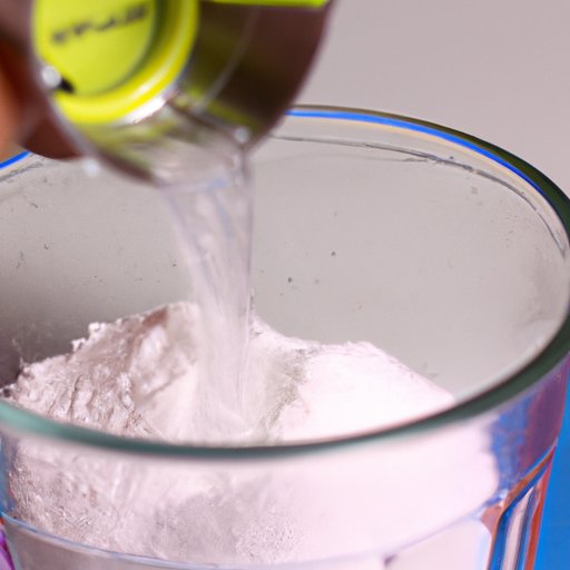 Creating a Baking Soda Paste