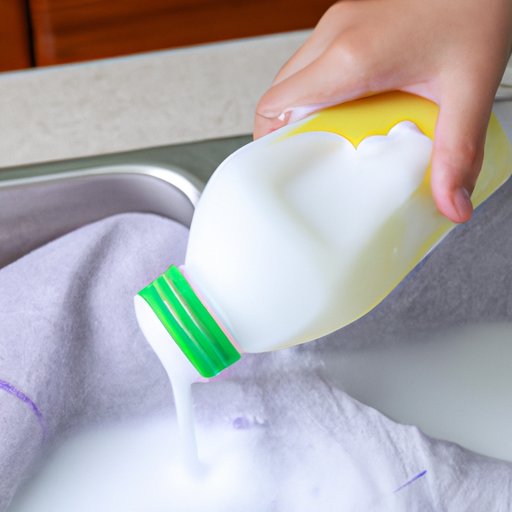 Using a Mild Detergent Solution
