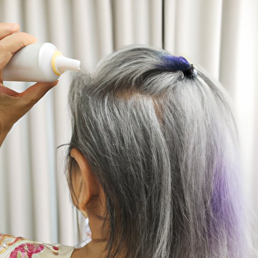 Try Temporary Hair Color Sprays to Cover Grays