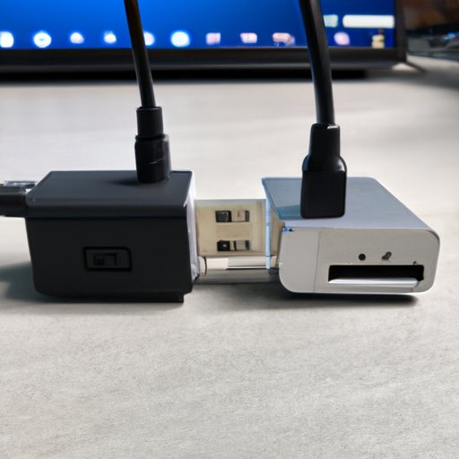 Use a USB 3.0 to Dual HDMI Adapter
