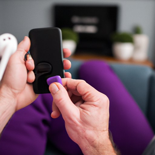 Connecting AirPods with the Roku Mobile App