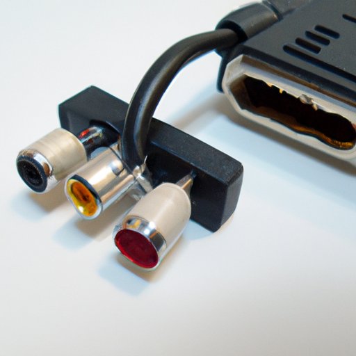 Connect with a Component Video Cable