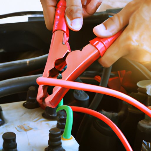 Use a Pair of Jumper Cables to Connect the Car Battery