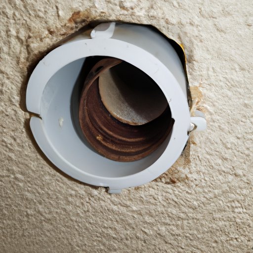 Securing Dryer Vent to Wall