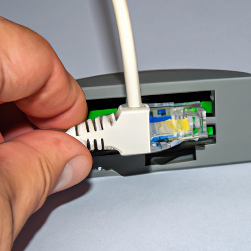Connecting with an Ethernet Cable