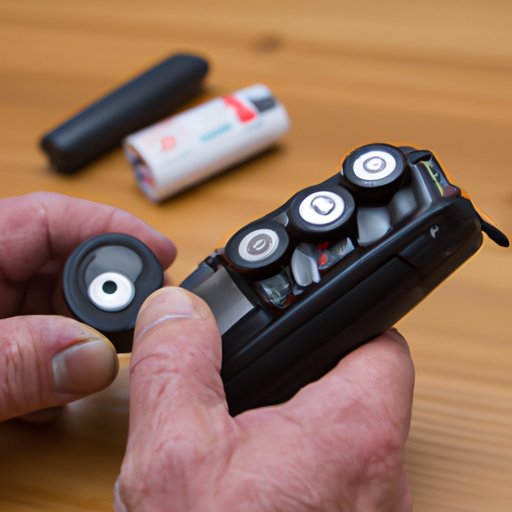 Replacing Batteries in the Remote