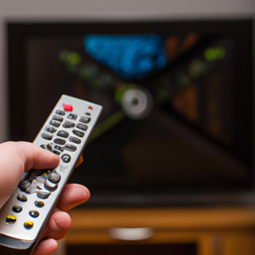 Pairing the Remote with a Direct Line of Sight to the TV