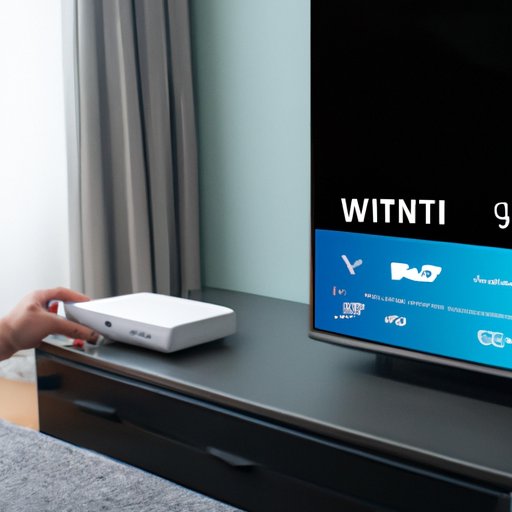Connecting Smart TV with a Wireless Network Connection